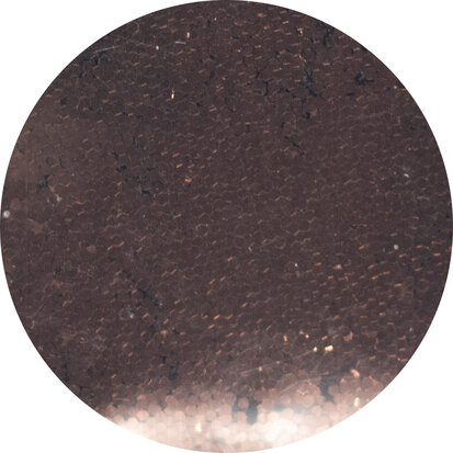 Brons glitters - 120gr. midi - prachtige bronzen schittering