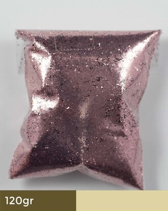 Roze Glitters - 120gr. midi