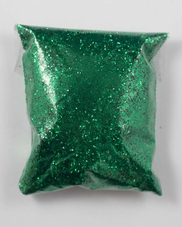 Groen Glitters - 30gr. mini