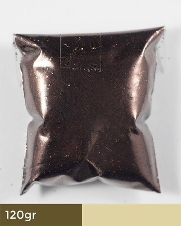 Brons glitters - 120gr. midi