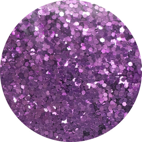 Paars Glitters - 120 gr. midi - mooie paarse glans
