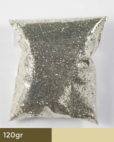 Champagne Glitters - 120 gr. midi