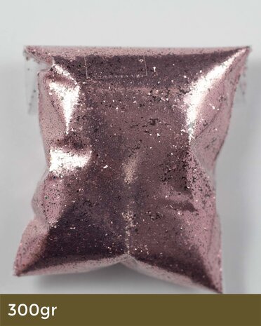 Roze Glitters - 300gr. maxi