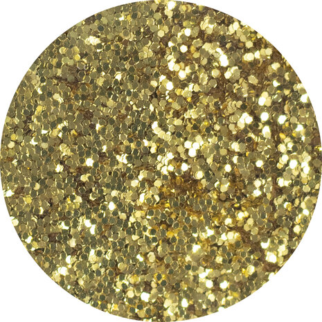 Goud glitters - 120 gram - Midi